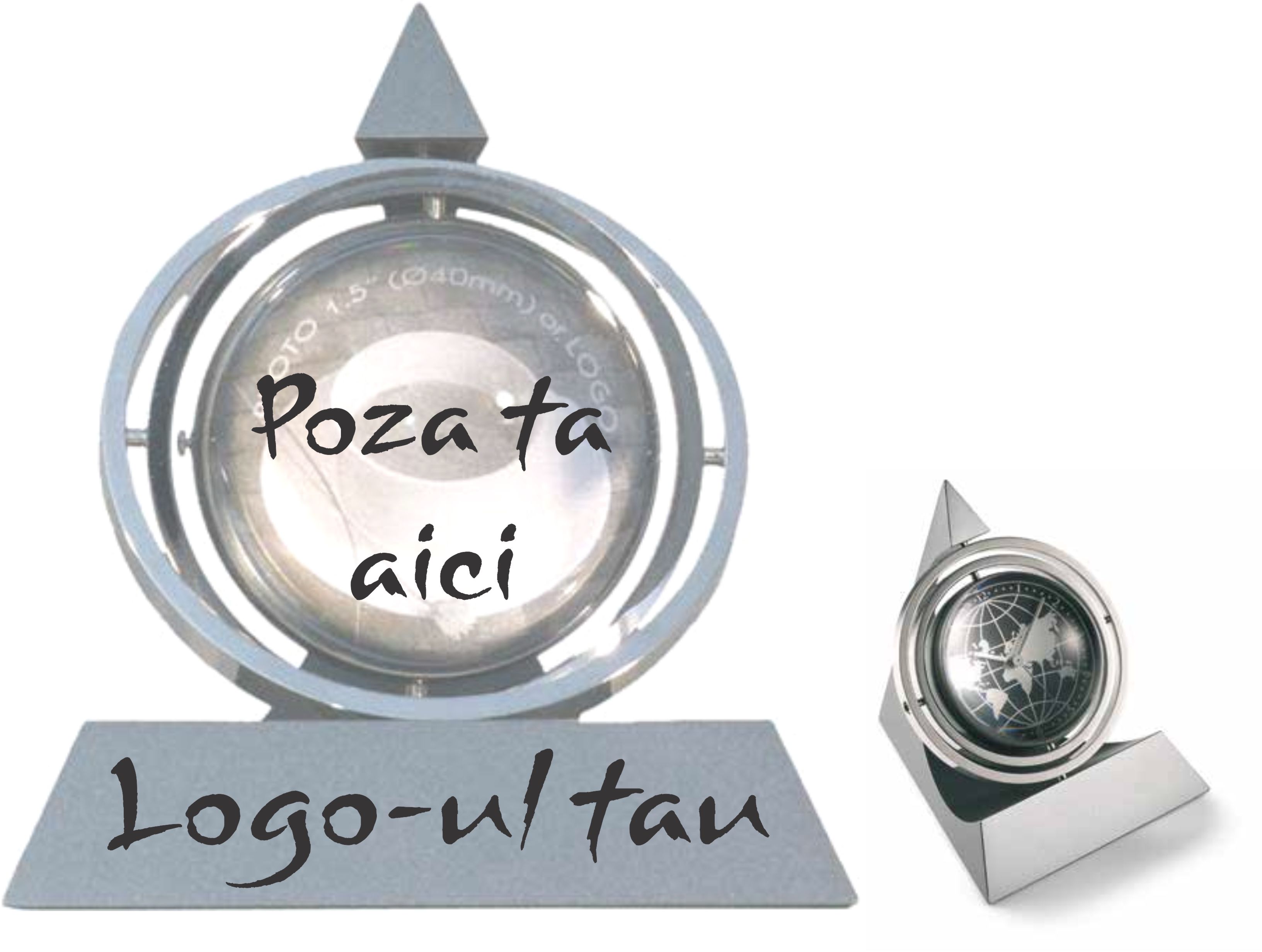 Ceas De Birou Cu Rama Pentru Poza Personalizat Ceasuri Birou