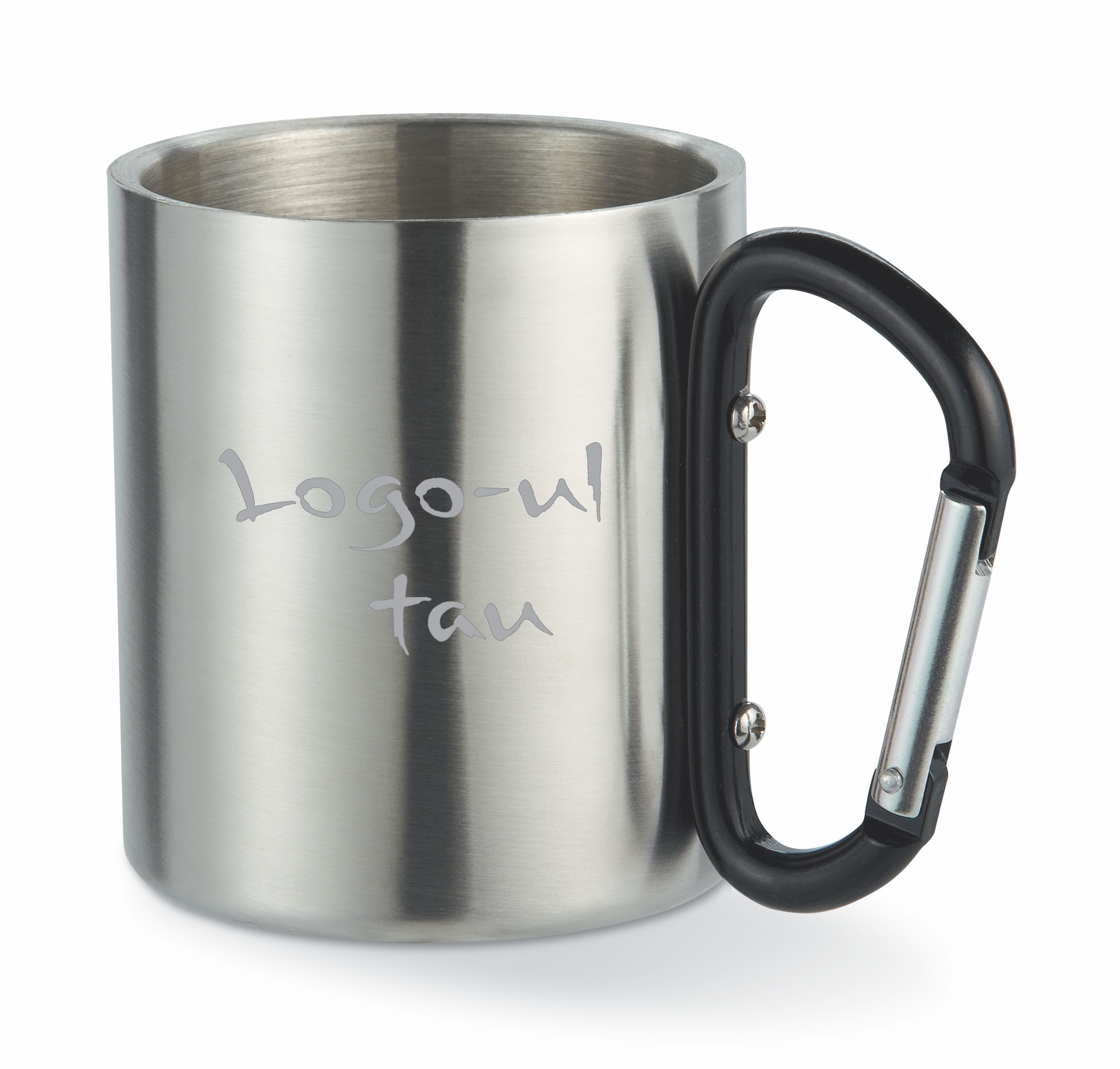 Cana Din Inox Cu Carabina Termos Cani Cadouri Personalizate